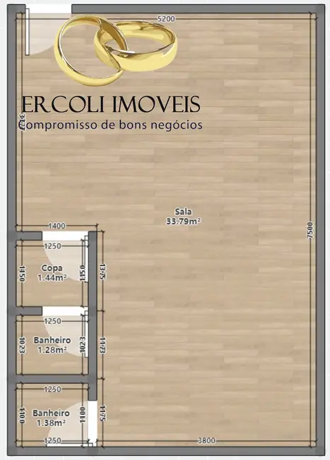 Foto 6 de Sala Comercial para alugar, 45m2 em Vila Leopoldina, São Paulo - SP