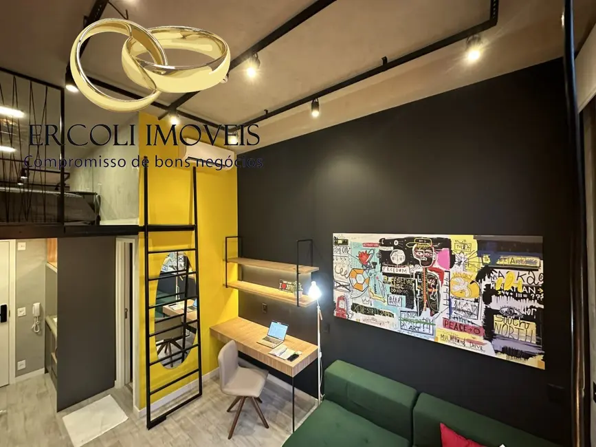 Apartamento com 1 quarto à venda, 31m2 em Vila Madalena, São Paulo - SP - imagem 3 Foto 3 de Apartamento com 1 quarto à venda, 31m2 em Vila Madalena, São Paulo - SP
