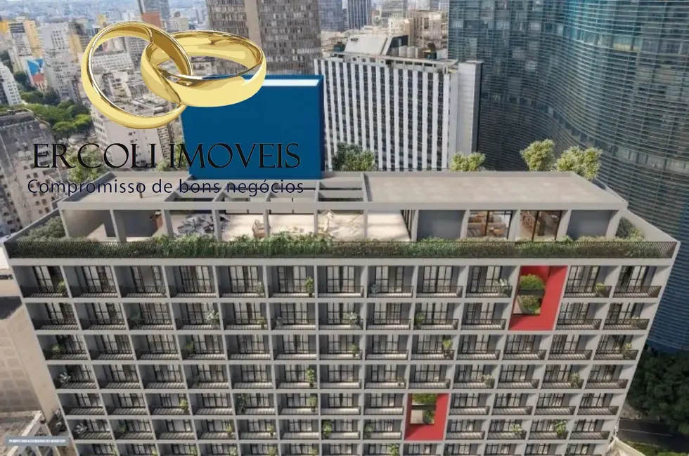 Apartamento com 1 quarto à venda, 35m2 em Santa Cecília, São Paulo - SP - imagem 2 Foto 2 de Apartamento com 1 quarto à venda, 35m2 em Santa Cecília, São Paulo - SP