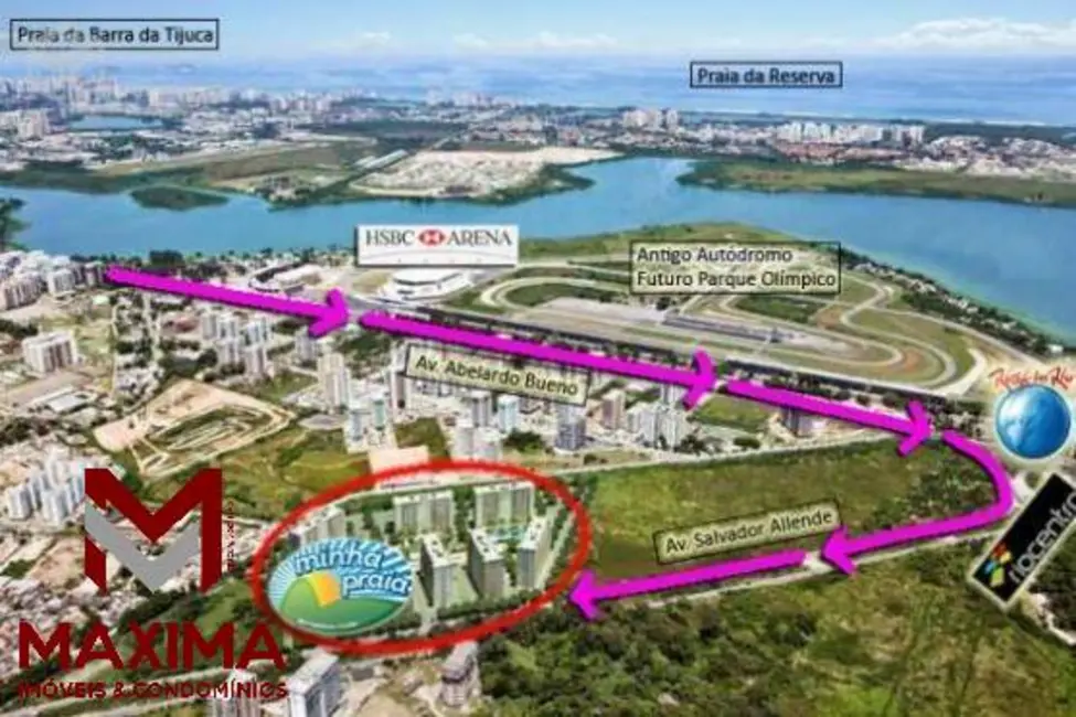 Apartamento com 2 quartos à venda e para alugar, 51m2 em Barra da Tijuca, Rio De Janeiro - RJ - imagem 2 Foto 2 de Apartamento com 2 quartos à venda e para alugar, 51m2 em Barra da Tijuca, Rio De Janeiro - RJ