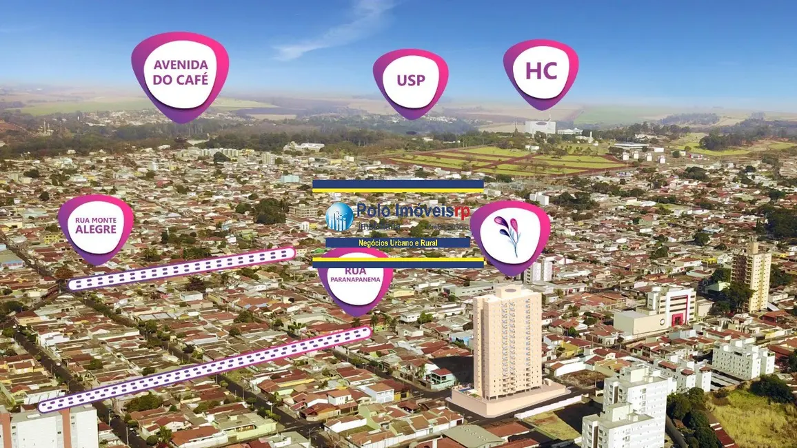 Foto 1 de Apartamento com 2 quartos à venda, 61m2 em Vila Monte Alegre, Ribeirao Preto - SP