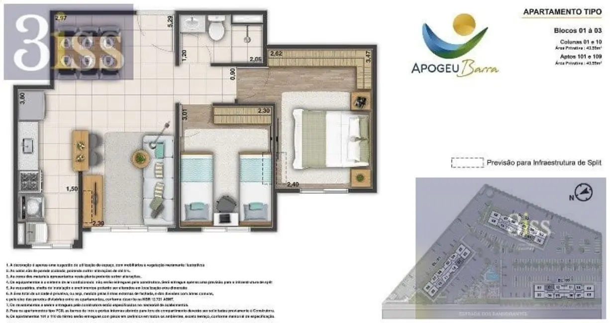 Foto 8 de Apartamento com 2 quartos à venda, 44m2 em Vargem Pequena, Rio De Janeiro - RJ