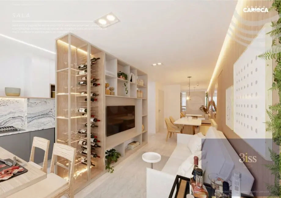 Foto 5 de Apartamento com 3 quartos à venda, 85m2 em Santo Cristo, Rio De Janeiro - RJ