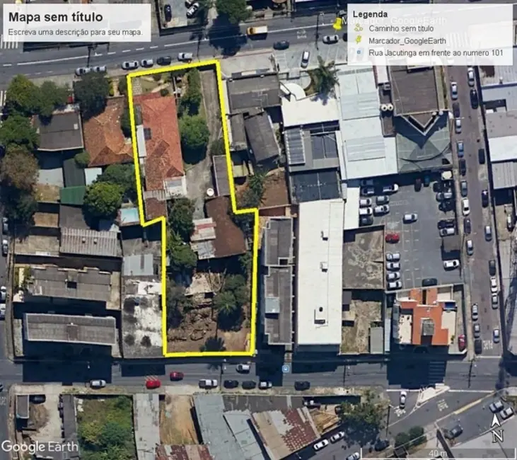 Terreno / Lote à venda, 459m2 em Belo Horizonte - MG - imagem 4 Foto 4 de Terreno / Lote à venda, 459m2 em Belo Horizonte - MG