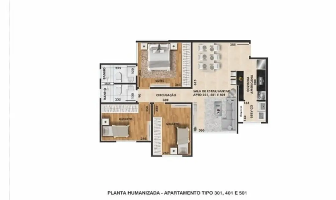 Apartamento com 3 quartos à venda, 75m2 em Belo Horizonte - MG - imagem 4 Foto 4 de Apartamento com 3 quartos à venda, 75m2 em Belo Horizonte - MG