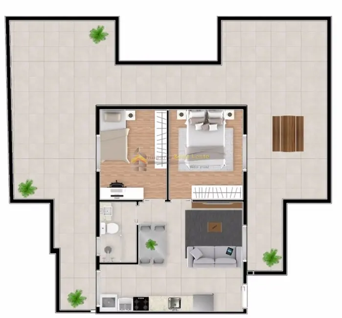 Apartamento com 1 quarto à venda, 29m2 em Vila Matilde, São Paulo - SP - imagem 6 Foto 6 de Apartamento com 1 quarto à venda, 29m2 em Vila Matilde, São Paulo - SP