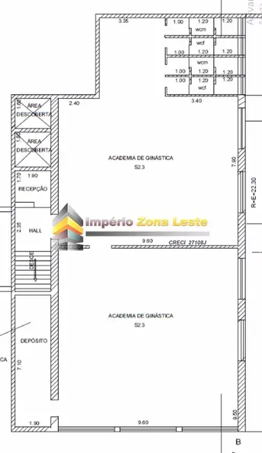 Foto 5 de Sala Comercial para alugar, 251m2 em Penha de França, São Paulo - SP