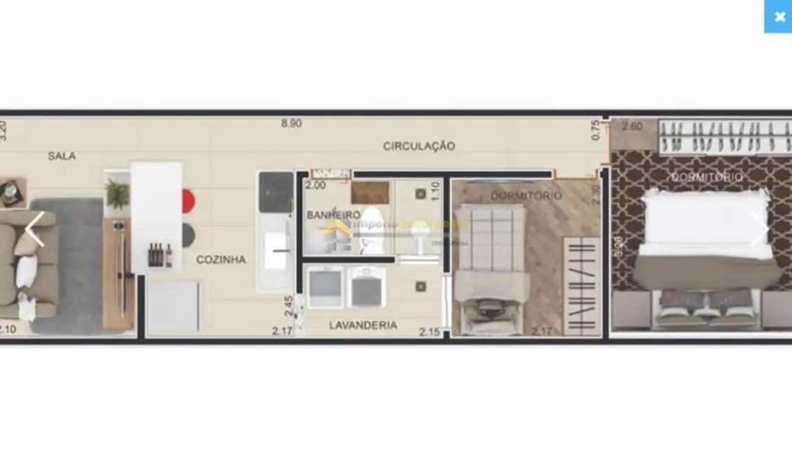 Foto 5 de Kitnet com 2 quartos à venda, 40m2 em Vila Canero, São Paulo - SP