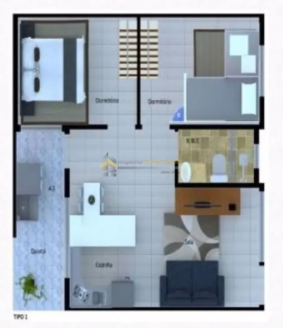 Kitnet com 2 quartos à venda, 41m2 em Parada XV de Novembro, São Paulo - SP - imagem 8 Foto 8 de Kitnet com 2 quartos à venda, 41m2 em Parada XV de Novembro, São Paulo - SP