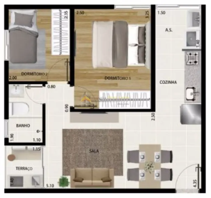 Kitnet com 1 quarto à venda, 39m2 em Cidade Patriarca, São Paulo - SP - imagem 6 Foto 6 de Kitnet com 1 quarto à venda, 39m2 em Cidade Patriarca, São Paulo - SP