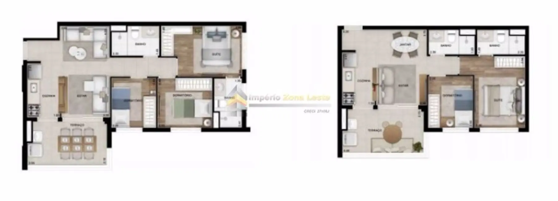 Foto 5 de Apartamento com 2 quartos à venda, 54m2 em Tatuapé, São Paulo - SP