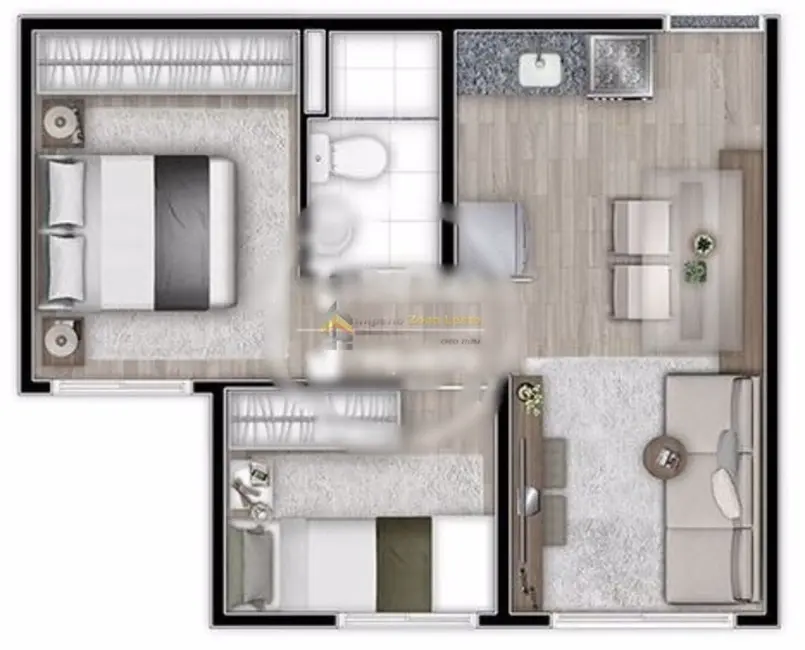 Foto 9 de Kitnet à venda, 27m2 em Brás, São Paulo - SP