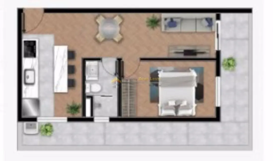 Kitnet com 2 quartos à venda, 44m2 em Vila Granada, São Paulo - SP - imagem 9 Foto 9 de Kitnet com 2 quartos à venda, 44m2 em Vila Granada, São Paulo - SP