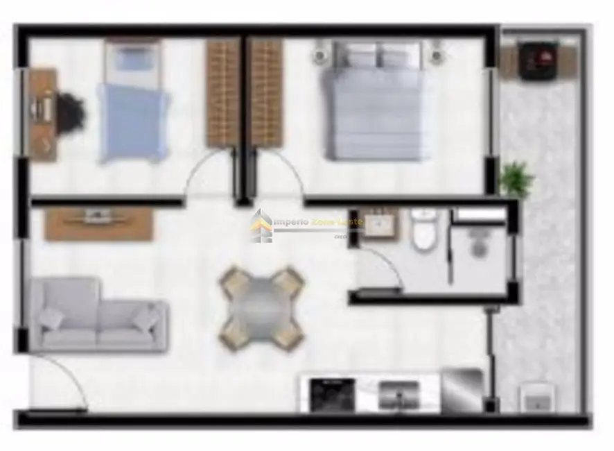 Kitnet com 2 quartos à venda, 44m2 em Vila Granada, São Paulo - SP - imagem 7 Foto 7 de Kitnet com 2 quartos à venda, 44m2 em Vila Granada, São Paulo - SP