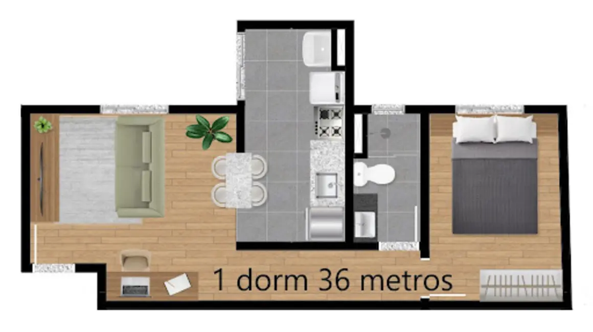 Apartamento com 2 quartos à venda, 39m2 em Vila Matilde, São Paulo - SP - imagem 9 Foto 9 de Apartamento com 2 quartos à venda, 39m2 em Vila Matilde, São Paulo - SP
