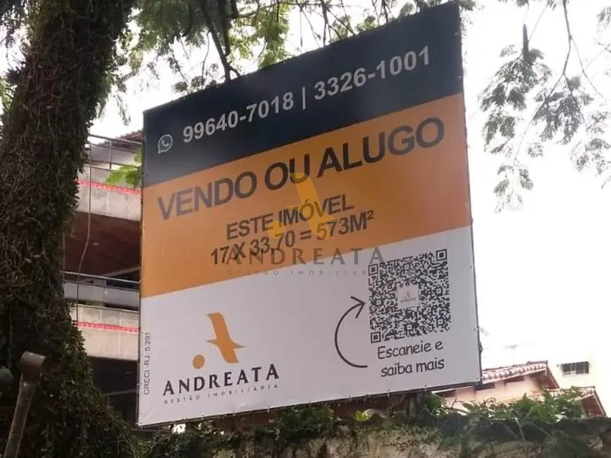 Foto 1 de Terreno / Lote à venda, 572m2 em Recreio dos Bandeirantes, Rio De Janeiro - RJ