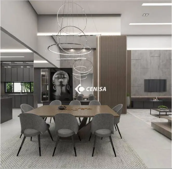 Foto 9 de Casa de Condomínio com 4 quartos à venda, 495m2 em Vila Suíça, Indaiatuba - SP