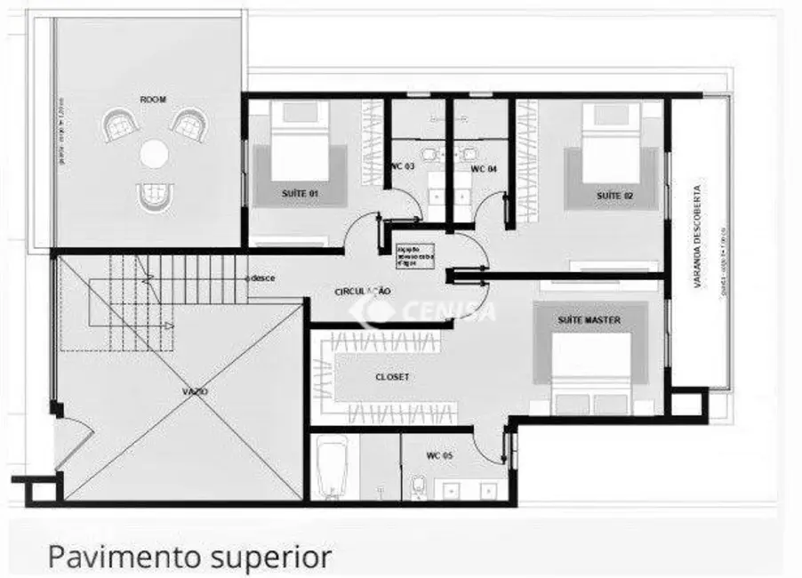 Foto 5 de Casa de Condomínio com 3 quartos à venda, 300m2 em Indaiatuba - SP