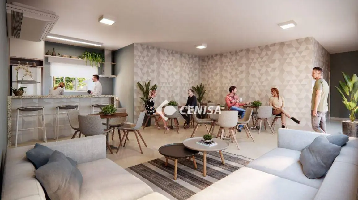 Foto 8 de Apartamento com 2 quartos à venda, 48m2 em Jardim Hubert, Indaiatuba - SP