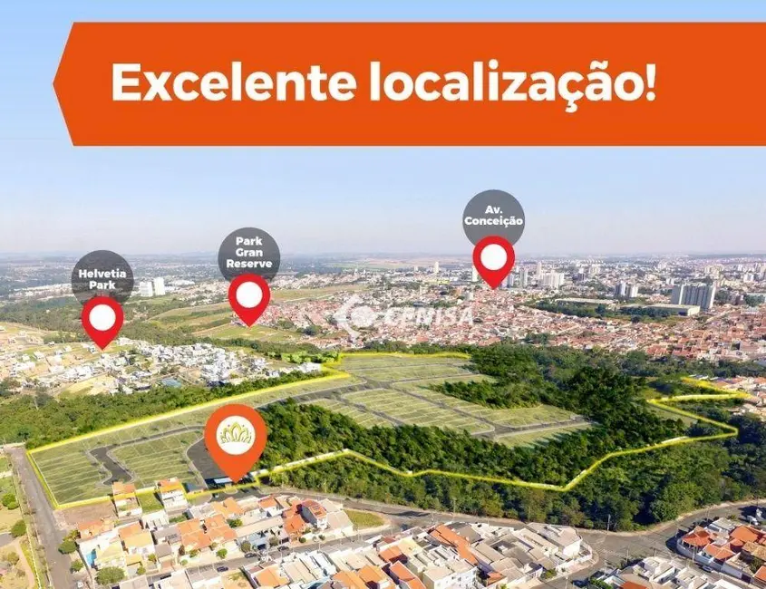 Foto 2 de Terreno / Lote à venda, 408m2 em Jardim Regente, Indaiatuba - SP