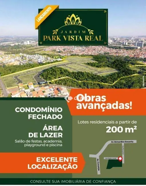 Foto 1 de Terreno / Lote à venda, 300m2 em Jardim Regente, Indaiatuba - SP