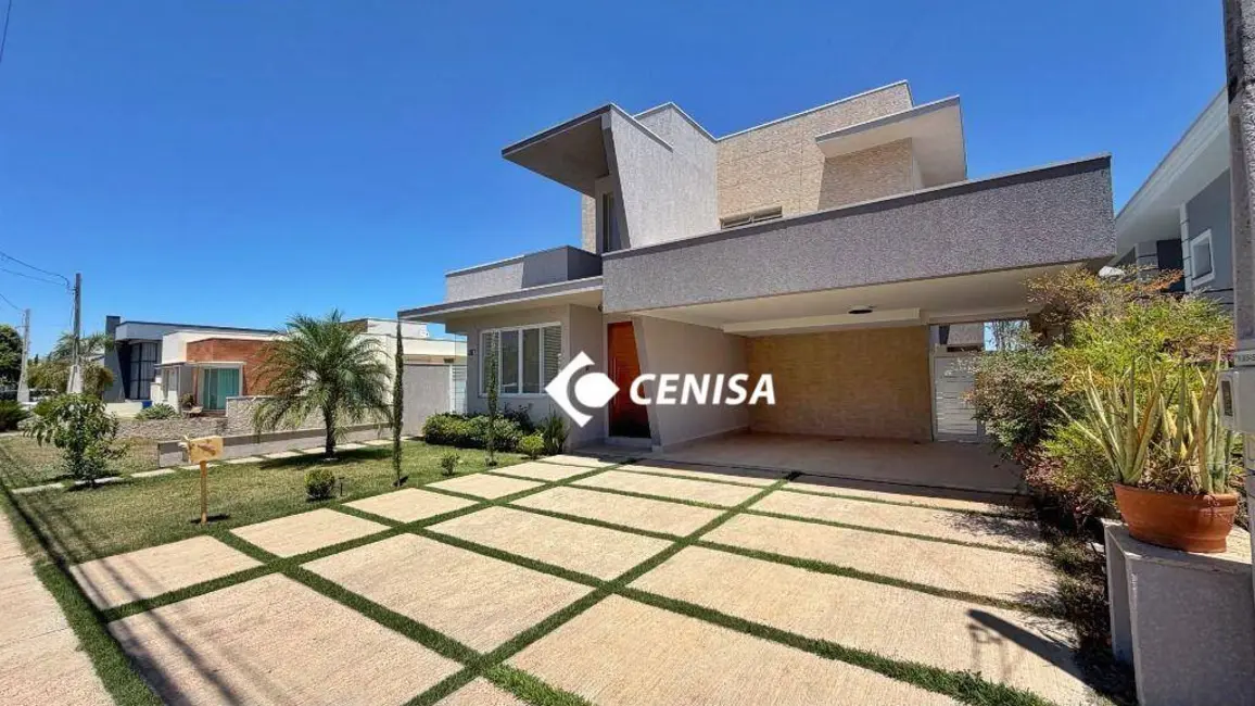 Foto 1 de Casa de Condomínio com 4 quartos à venda e para alugar, 420m2 em Indaiatuba - SP