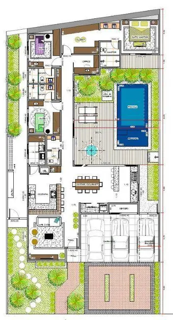 Foto 4 de Casa de Condomínio com 3 quartos à venda, 419m2 em Chácara Belvedere, Indaiatuba - SP