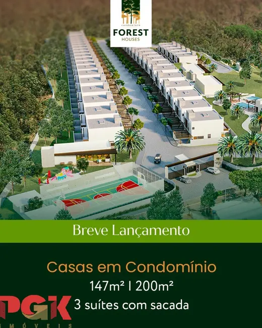 Foto 3 de Casa de Condomínio com 3 quartos à venda, 147m2 em Louveira - SP