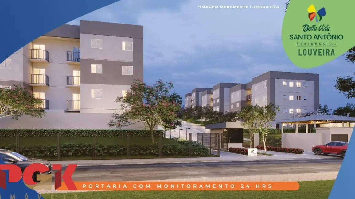 Apartamento com 2 quartos à venda, 48m2 em Louveira - SP - imagem 1 Foto 1 de Apartamento com 2 quartos à venda, 48m2 em Louveira - SP