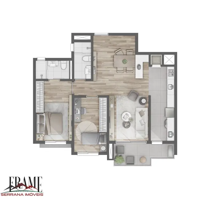 Foto 9 de Apartamento com 2 quartos à venda, 87m2 em Centro, Nova Petropolis - RS