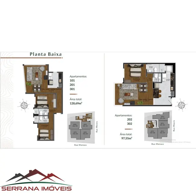 Apartamento com 1 quarto à venda, 68m2 em Gramado - RS - imagem 7 Foto 7 de Apartamento com 1 quarto à venda, 68m2 em Gramado - RS