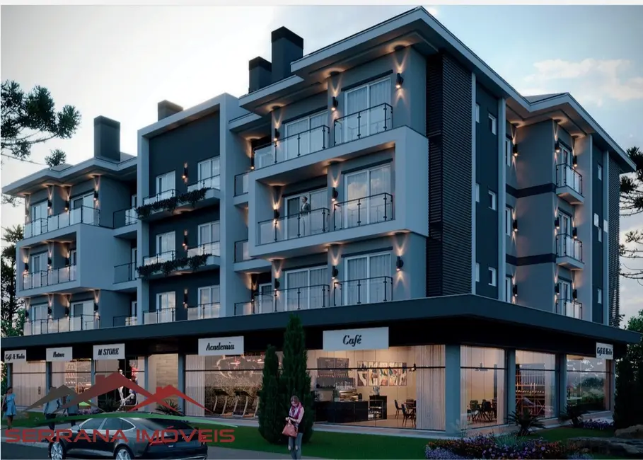 Foto 1 de Apartamento com 1 quarto à venda, 51m2 em Várzea Grande, Gramado - RS