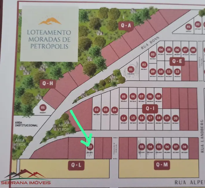 Terreno / Lote à venda, 490m2 em Nova Petropolis - RS - imagem 6 Foto 6 de Terreno / Lote à venda, 490m2 em Nova Petropolis - RS