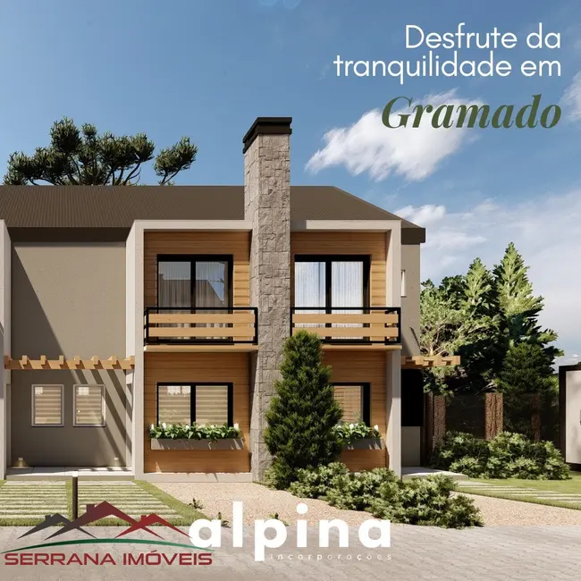 Casa de Condomínio com 2 quartos à venda, 73m2 em Gramado - RS - imagem 2 Foto 2 de Casa de Condomínio com 2 quartos à venda, 73m2 em Gramado - RS