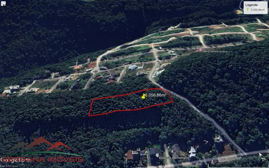 Foto 6 de Terreno / Lote à venda, 6057m2 em Nova Petropolis - RS