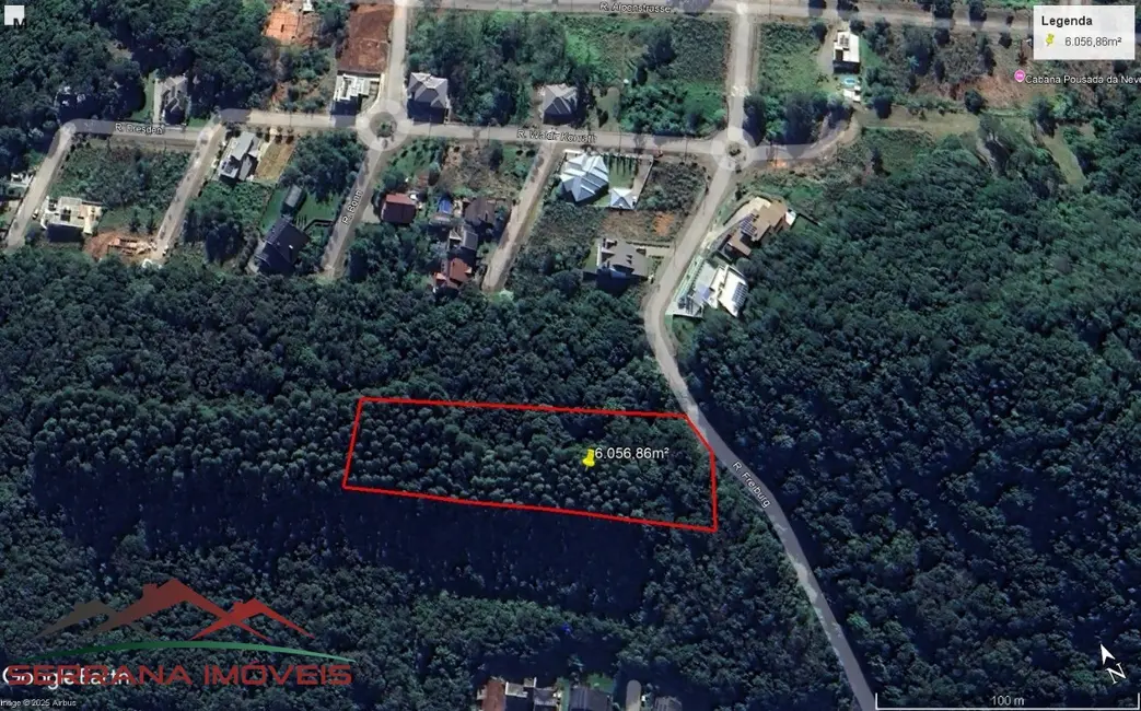 Foto 1 de Terreno / Lote à venda, 6057m2 em Nova Petropolis - RS