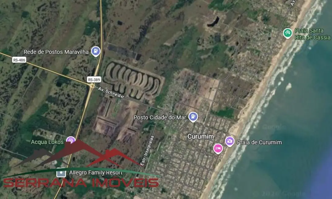 Foto 2 de Terreno / Lote à venda, 285m2 em Capao Da Canoa - RS