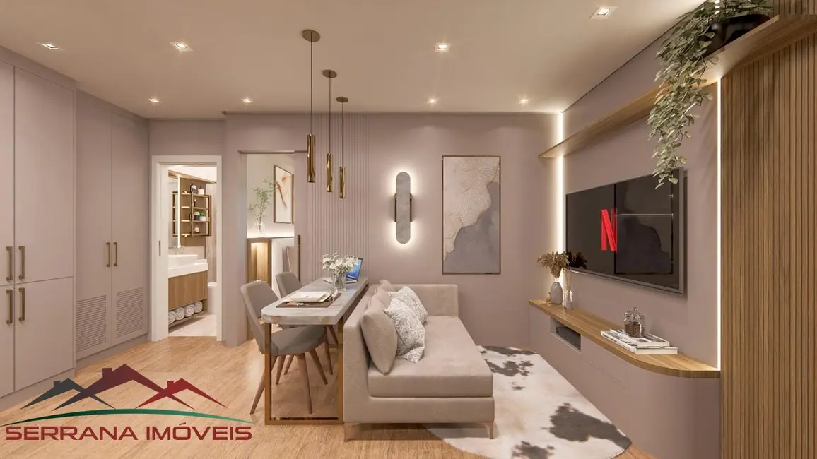 Apartamento com 1 quarto à venda, 33m2 em Nova Petropolis - RS - imagem 4 Foto 4 de Apartamento com 1 quarto à venda, 33m2 em Nova Petropolis - RS