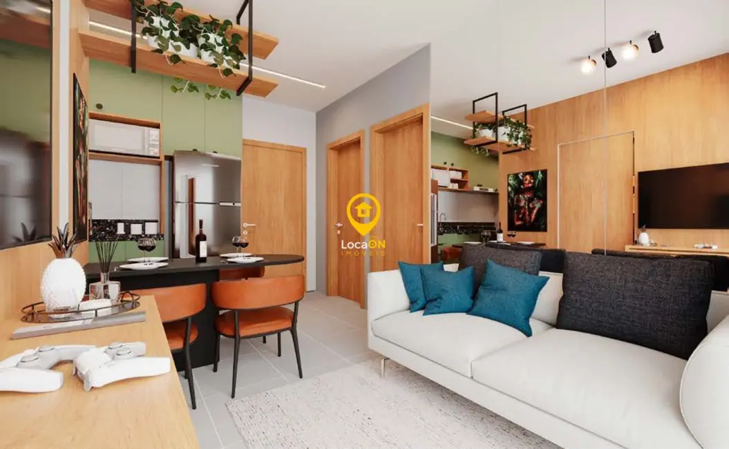 Apartamento com 1 quarto à venda, 38m2 em Santa Cruz do José Jacques, Ribeirao Preto - SP - imagem 4 Foto 4 de Apartamento com 1 quarto à venda, 38m2 em Santa Cruz do José Jacques, Ribeirao Preto - SP