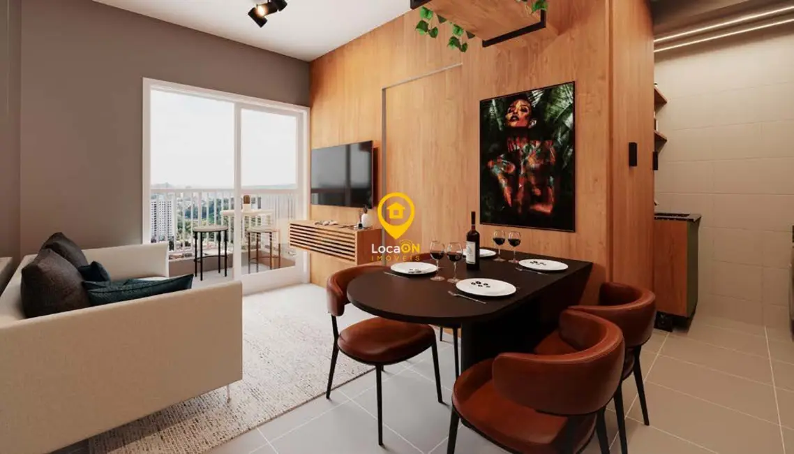 Foto 1 de Apartamento com 1 quarto à venda, 38m2 em Santa Cruz do José Jacques, Ribeirao Preto - SP