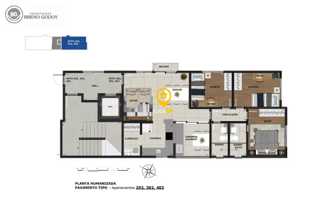 Apartamento com 3 quartos à venda, 78m2 em Ana Lúcia, Sabara - MG - imagem 1 Foto 1 de Apartamento com 3 quartos à venda, 78m2 em Ana Lúcia, Sabara - MG