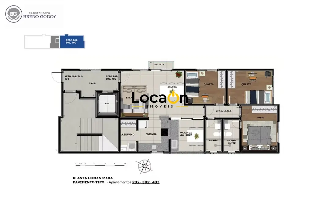 Apartamento com 3 quartos à venda, 78m2 em Ana Lúcia, Sabara - MG - imagem 1 Foto 1 de Apartamento com 3 quartos à venda, 78m2 em Ana Lúcia, Sabara - MG