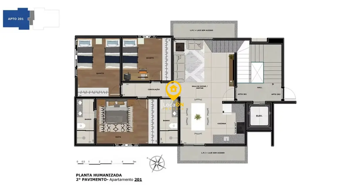 Foto 1 de Cobertura com 3 quartos à venda, 102m2 em Santa Inês, Belo Horizonte - MG