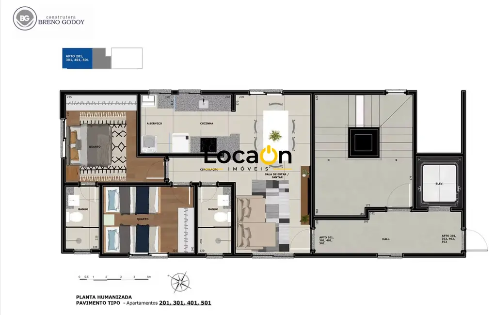 Apartamento com 2 quartos à venda, 54m2 em Ana Lúcia, Sabara - MG - imagem 3 Foto 3 de Apartamento com 2 quartos à venda, 54m2 em Ana Lúcia, Sabara - MG