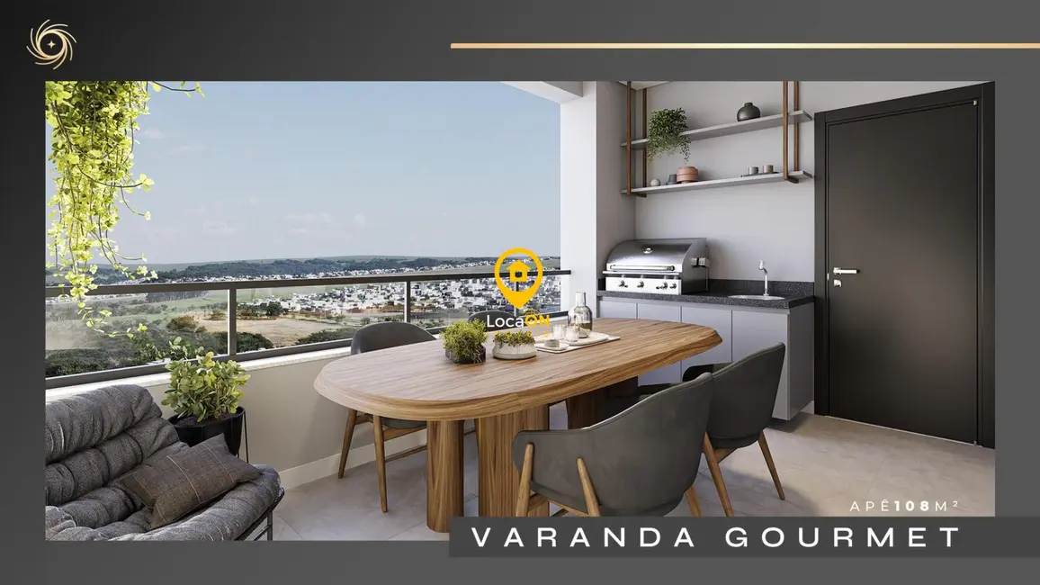 Foto 1 de Apartamento com 3 quartos à venda, 108m2 em Vila do Golf, Ribeirao Preto - SP