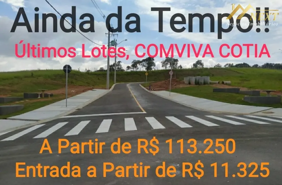 Foto 3 de Terreno / Lote à venda, 125m2 em Chácara Roselândia, Cotia - SP