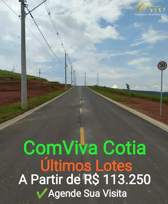 Foto 2 de Terreno / Lote à venda, 125m2 em Chácara Roselândia, Cotia - SP