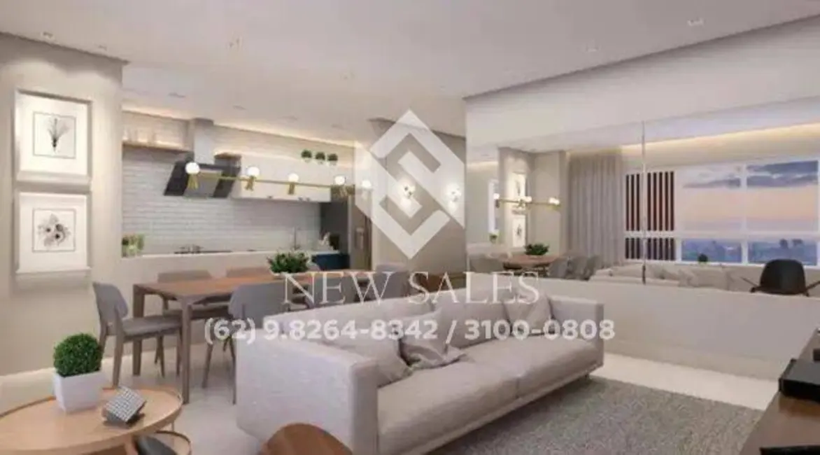 Foto 2 de Apartamento com 3 quartos à venda, 115m2 em Setor Marista, Goiania - GO