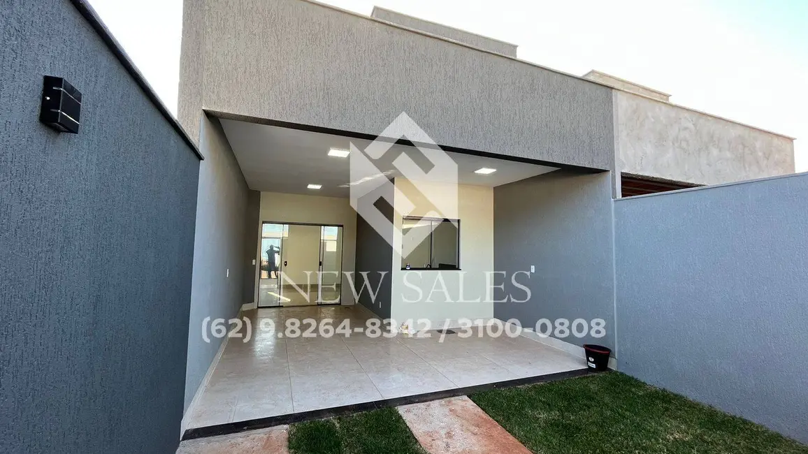 Foto 1 de Casa com 3 quartos à venda, 125m2 em Residencial Brisas da Mata, Goiania - GO