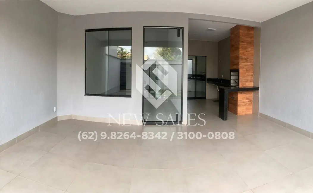 Foto 1 de Casa com 3 quartos à venda, 130m2 em Residencial Itaipu, Goiania - GO